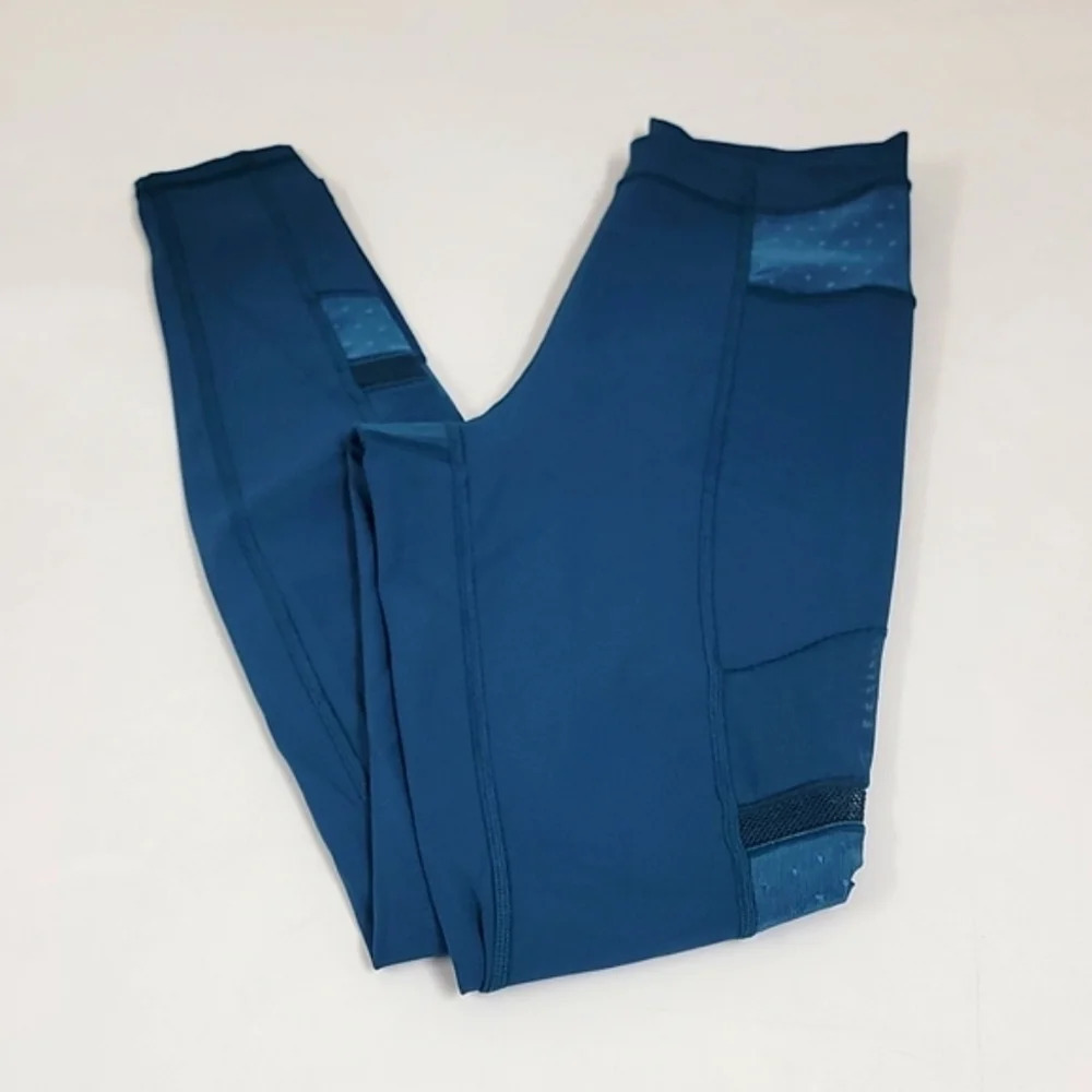 Lululemon High-Rise full length leggings teal color